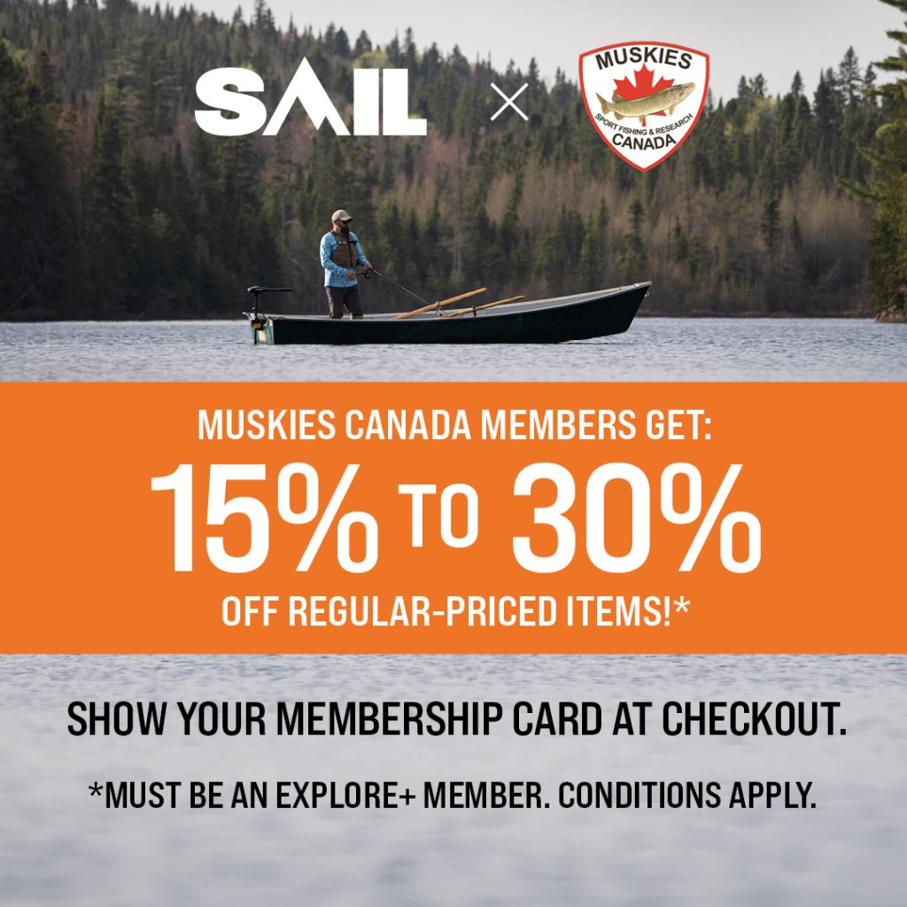 Muskies Canada et Sail Partnership
